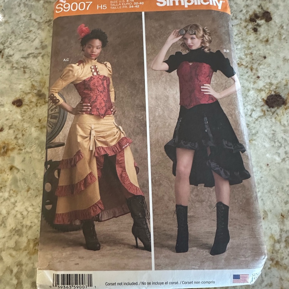 Simplicity Pattern with Red and Black Designs
